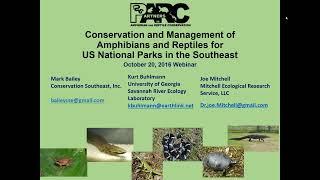 Conservation and Management of Amphibians and Reptiles for US National Parks in the Southeast