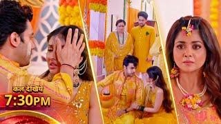 Parineeti NEW PROMO Today 22nd Nov Rajeev & Pari did Haldi puja together in temple, Neeti shocked