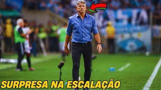 NOTICIAS DO GRÊMIO: RENATO GAÚCHO DEFINE ESCALAÇÃO