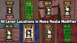 DOORS : All Levers Locations in 'Make Haste' Modifier [ROBLOX]v