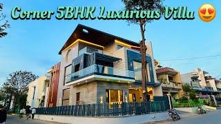 255 Sq Yd 5BHK Modern Corner House Tour | Luxurious Villa For Sale |