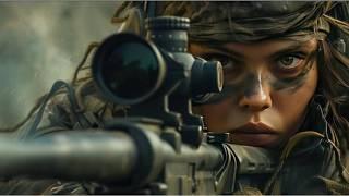 The female sniper hides in the forest, the special forces soldier pursues her alone to seek revenge