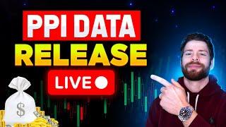 PPI INFLATION DATA 8:30AM | MASSIVE STOCK MARKET DIP? | LIVE TRADING