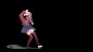 (MMD)Monika dances to BTS Dynamite