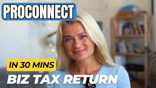 ProConnect Tax Software Training - How to Prepare Business Tax Return 1065 in ProConnect [2024]