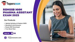 RSMSSB NHM PHARMA ASSISTANT Update Syllabus & Pattern 2025 | Online Test Series | Study Material