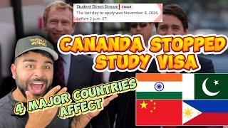 Canadian Study Visa Biggest Change SDS Stream stopped  #studyincanada #studyvisa #tusharuplifts