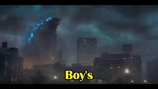 WHEN THE TEACHER SAYS BOYS VS GIRLS | KAIJU EDITION | #short #godzilla