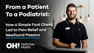 From a Patient To a Podiatrist: How a simple foot check led to pain relief and newfound passion