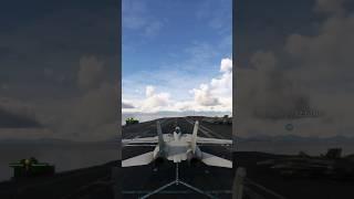 Microsoft Flight Simulator Heatblur F14 TomCat Aircraft Carrier Landing #microsoftflightsimulator