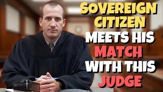 JUDGE ANNIHILATES Sovereign Citizen's PLAN ON THE SPOT!