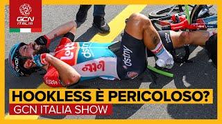 Il sistema hookless andrebbe bandito nelle corse su strada? | GCN Italia Show 270