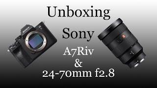 Unboxing Sony A7RIV & 24-70mm Lens from LensProToGo