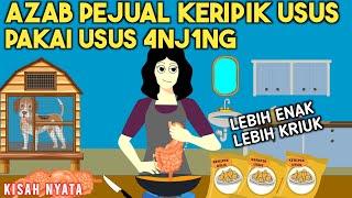 AZAB PENJUAL KERIPIK USUS PAKAI USUS 4NJ1NG! SIPIRA EPISODE 40! | SINETRON AZAB