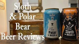 Theodore Sloth Beer Helles Lager Review , Theodore Polar Bear Hefeweizen , Privatbrauerei Eichbaum