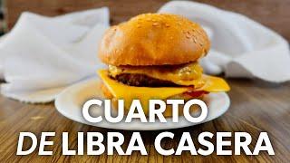 Cómo Hacer una CUARTO de LIBRA (Hecho en Casa) 