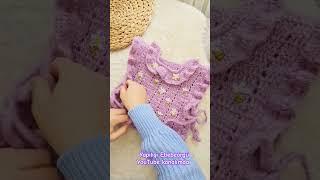 #beginner#beginners#tutorial  #blanket#youtubeshorts#diy  #örgü#patterns#vest#crochet#handmade#yelek