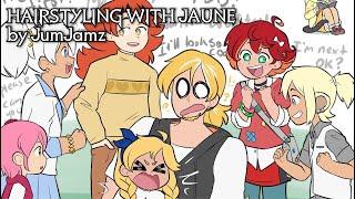 Hairstyling with Jaune by JumJamz (RWBY Comic Dubs)