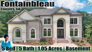 New Construction Home | Conyers, GA | 4-Sided Brick | Basement | 1 Acre Lot | Gourmet Kitchen