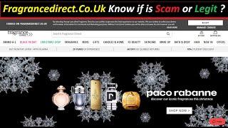 Fragrancedirect ! Fragrancedirect Reviews ! Fragrancedirect.Co.Uk Know if is Scam or Legit ?