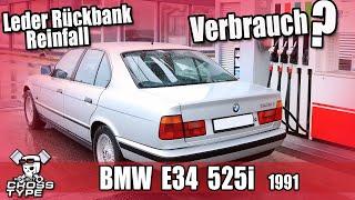 BMW 5er E34 525i von 1991 im Alltag und der Verbrauch