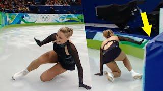 Figure Skaters Crashes into Board #6 | Epic Fails