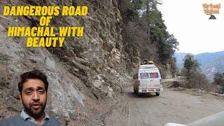 Manali to Dharamshala Family tour | Dangerous road himachal | Beautiful views of himachal mountain