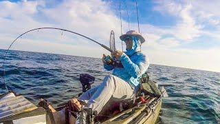 Dropping Jigs and Live Bait - Kayak Fishing Navarre Beach Reefs