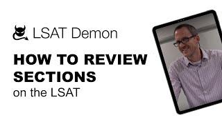 LSAT | How to review sections