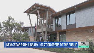 New Cedar Park Library location opens to the public