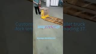 Hand pallet truck, manual and power battery#pallet truck#pallet jacks