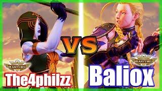 SFV CE  The4philzz (Falke) vs Baliox (Cammy) FT2