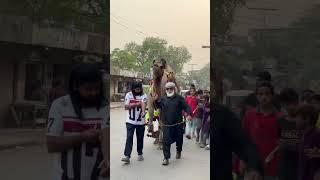Qurbani 2025️camel ko choro chacha ko dekho #love #cow #qurbanvlogs #camel #bakraeid #animals