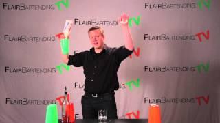 Flair Bartending TV Lesson 96: Inverse Pour From Tin