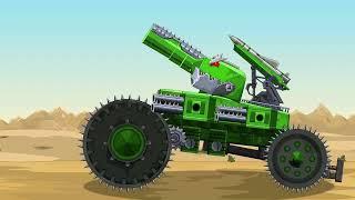 456 - Hihe Tank - Monsterpanzer VS Monster Truck - Cartoon über Panzer