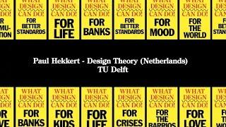 Paul Hekkert - What Design Can Do 2015