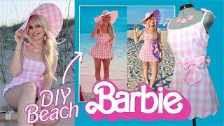 Barbie's Beach Dress Costume Tutorial (from Barbie the Movie 2023 with Margot Robbie)