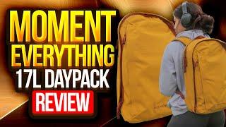 Moment Everything 17L Daypack Review: Are the straps really design for all body types? Fit check!