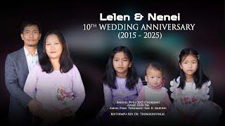 Lelen & Nenei | 10th WEDDING ANNIVERSARY (2015 - 2025) | K. Salbung | 09/01/2025 (Thursday)