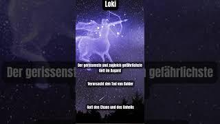 Loki: Der Trickster-Gott der Nordischen Mythologie #fakten #shortvideo  #top5facts #ragnarök #götter
