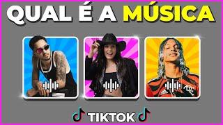  ADIVINHE A MÚSICA DO TIKTOK pelo Trecho | Quantas Você Consegue? 