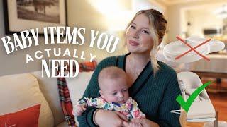 BABY PRODUCTS YOU ACTUALLY NEED *and don’t need* | The Essentials & Products I Regret Buying | 2024