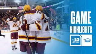 Wisconsin at Minnesota | Highlights | Big Ten Hockey | 02/01/2025