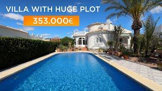 House in Spain ️ House with huge plot and swimming pool close to Torrevieja