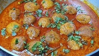 Chicken kofta curry recipe l Chicken Meatballs recipe restaurant style