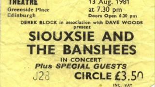 Siouxsie and the Banshees - Monitor (Live @ Edinburgh 1981)