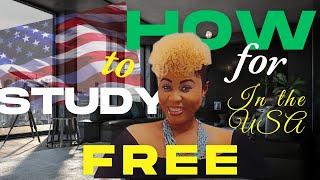 How to Unlock Free Education in the USA | International Students