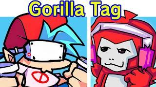 Friday Night Funkin' VS Gorilla Tag | PBBV, Elliot, Minigames (FNF Funkin' Tag) (Gorilla Tag VR)