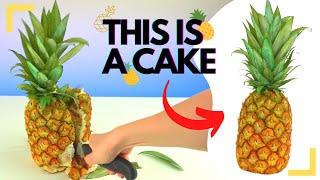 This Pineapple is Actually a CAKE! 