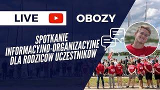 OBOZY 2024 - Spotkanie informacyjno-organizacyjne dla Rodziców Uczestników